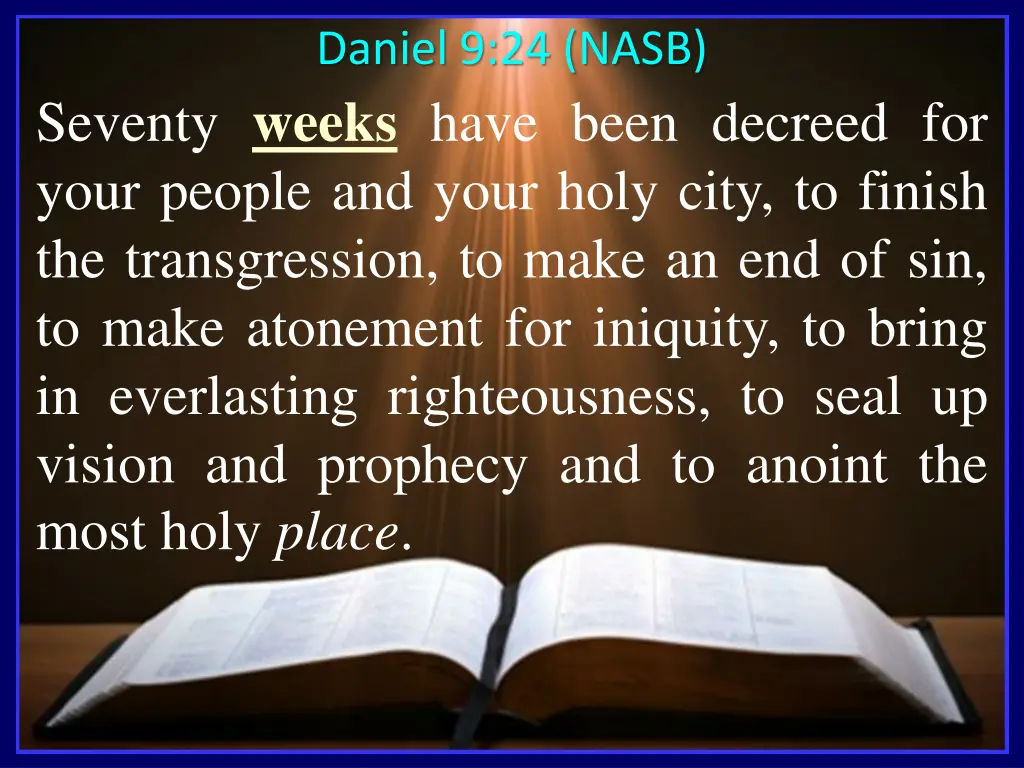 daniel 9 24 nasb 1