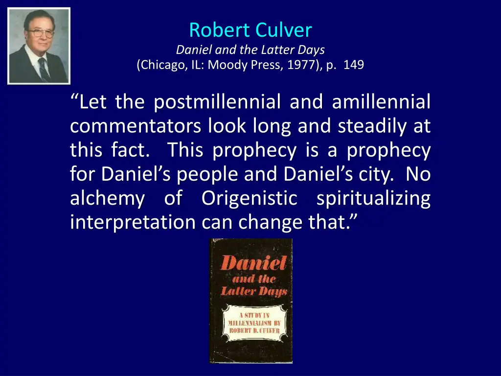 robert culver daniel and the latter days chicago