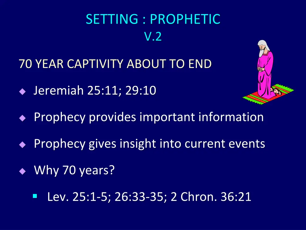 setting prophetic v 2