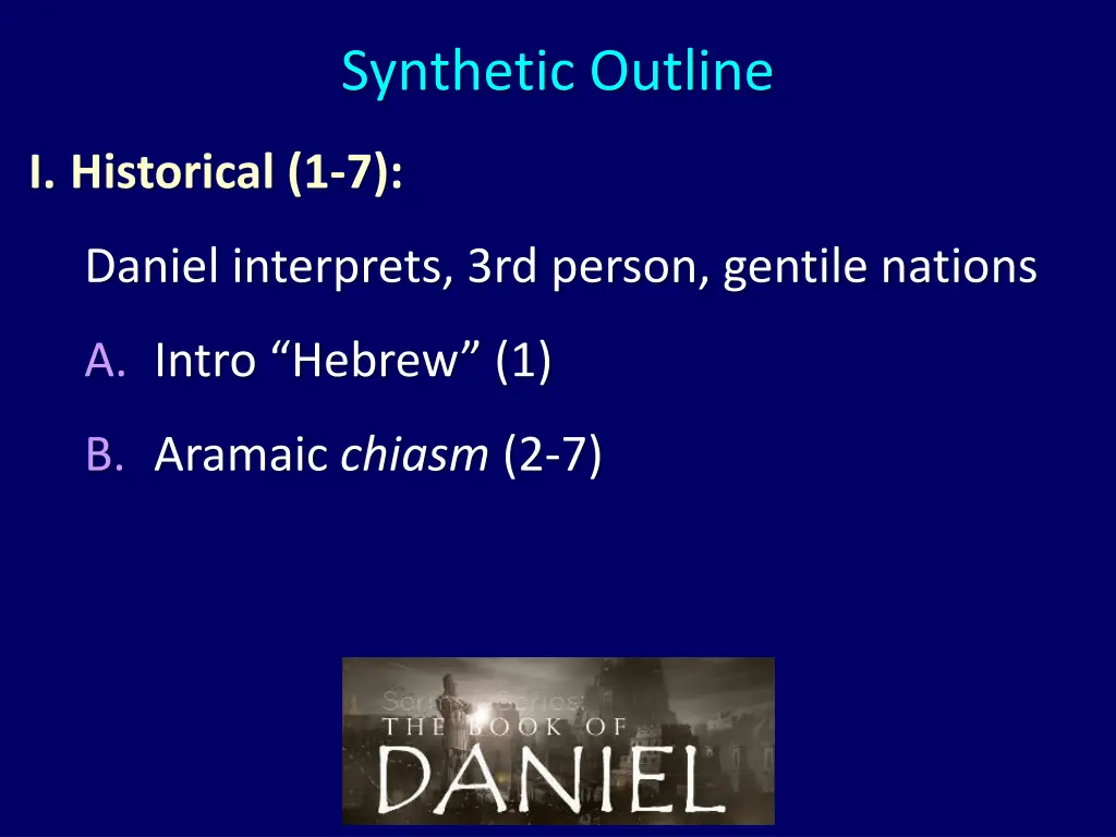 synthetic outline