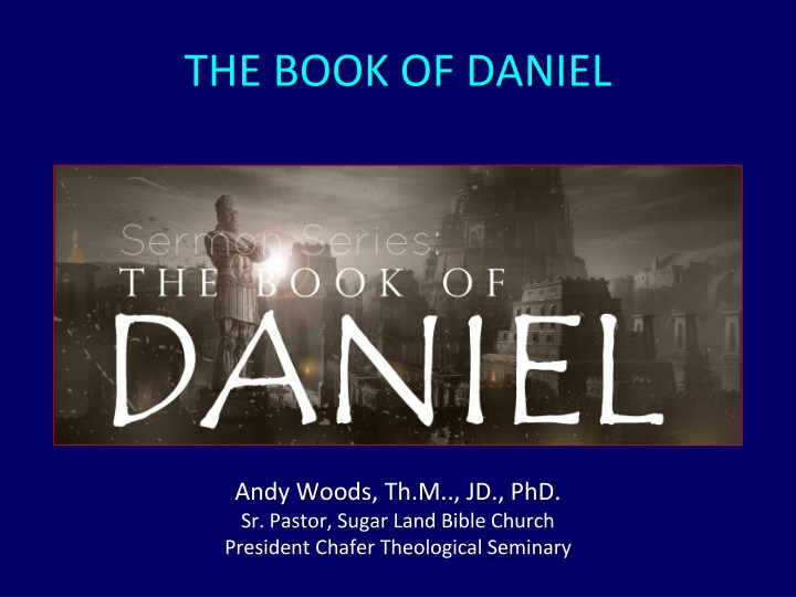 the book of daniel