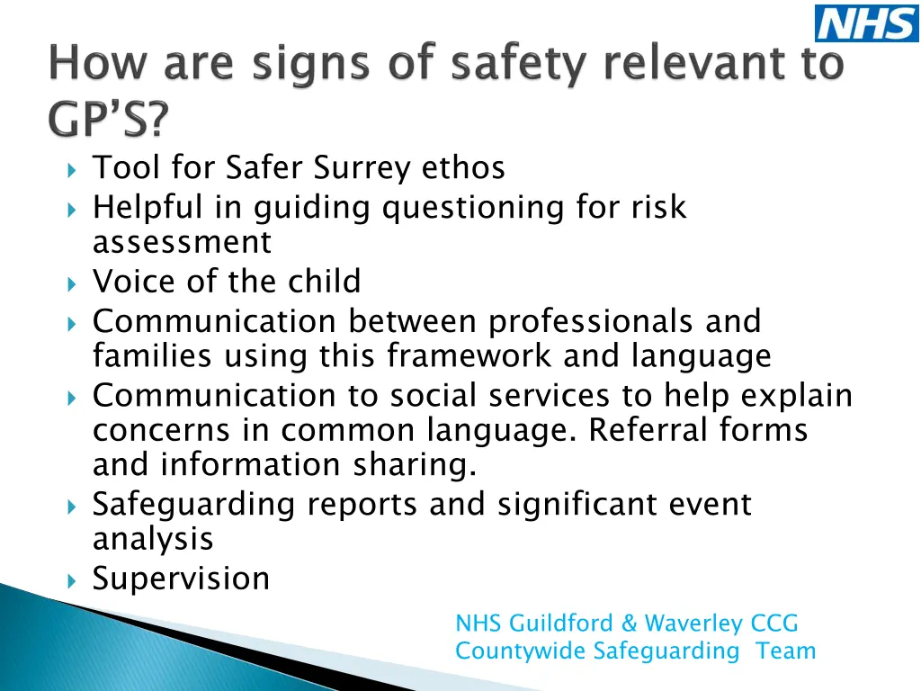 tool for safer surrey ethos helpful in guiding