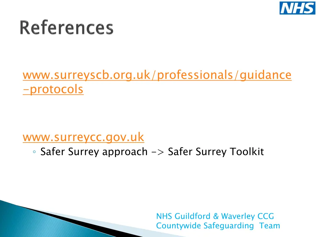 www surreyscb org uk professionals guidance