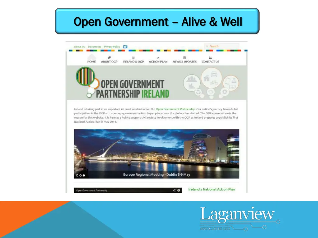 open government open government alive well