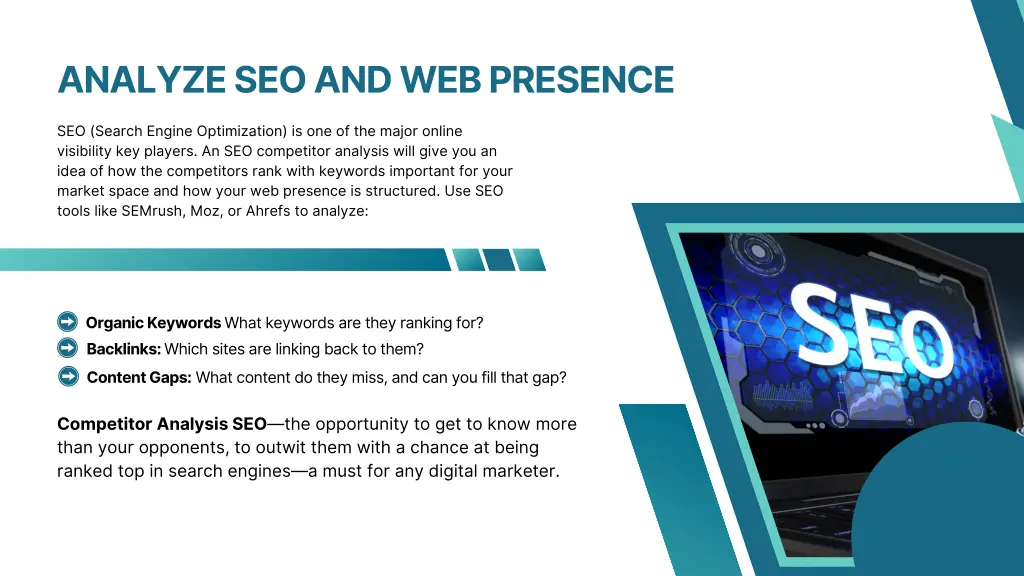 analyze seo and web presence