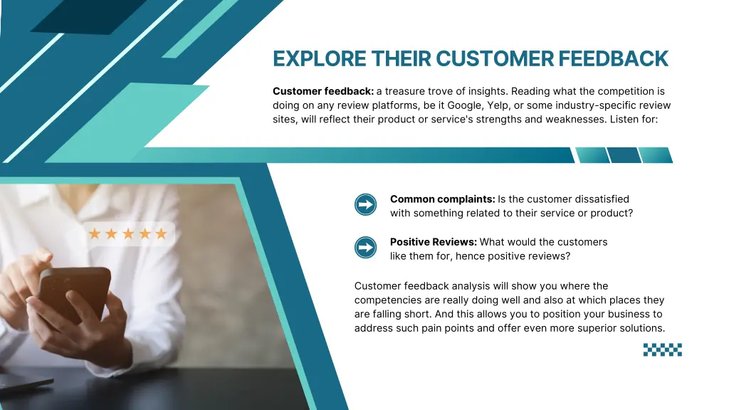 explore their customer feedback