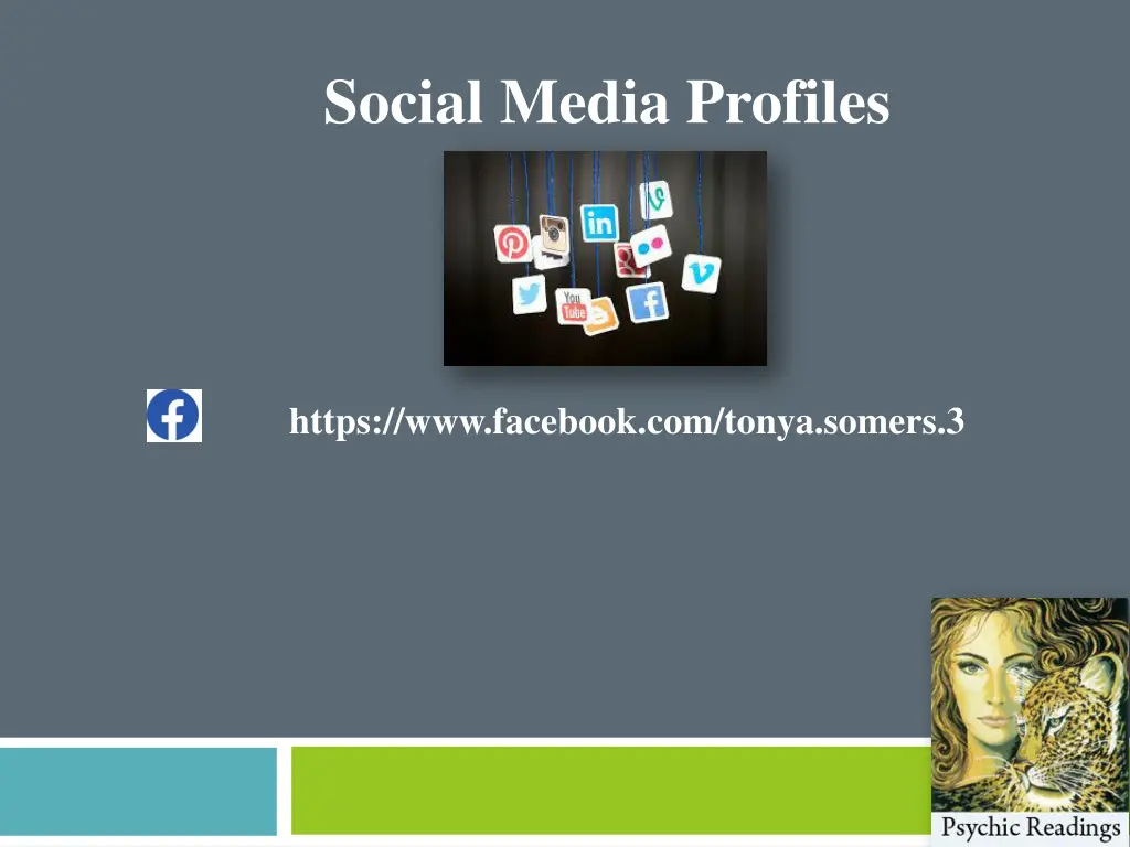 social media profiles