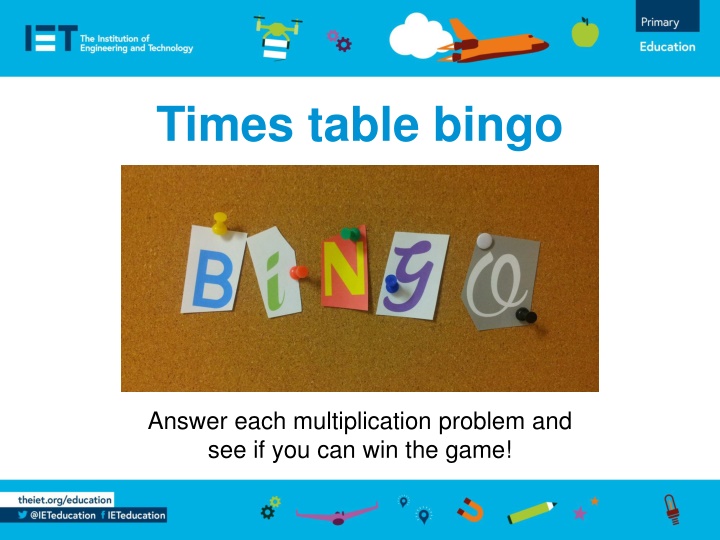 times table bingo