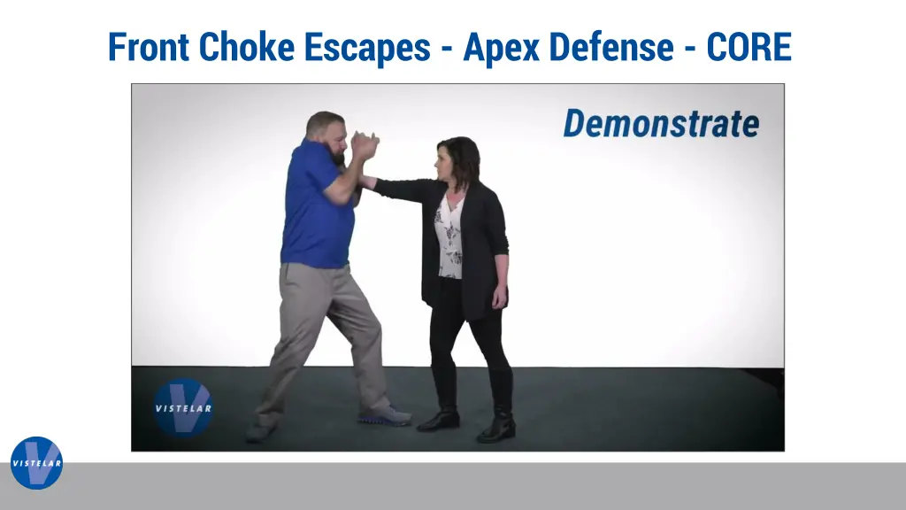 front choke escapes apex defense core