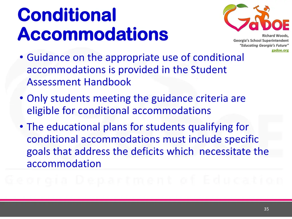 conditional conditional accommodations 1