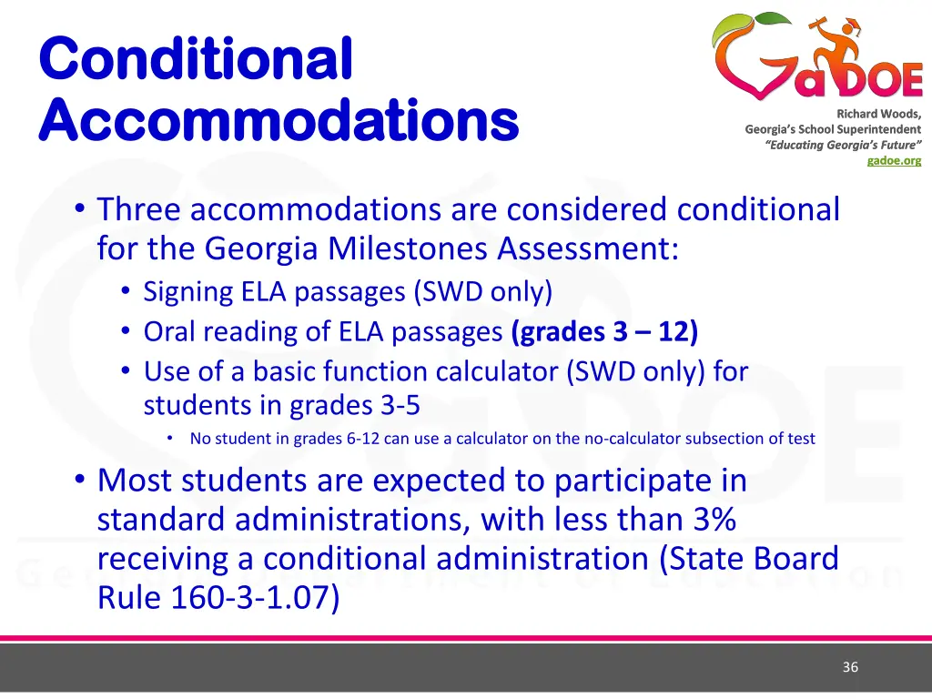 conditional conditional accommodations 2