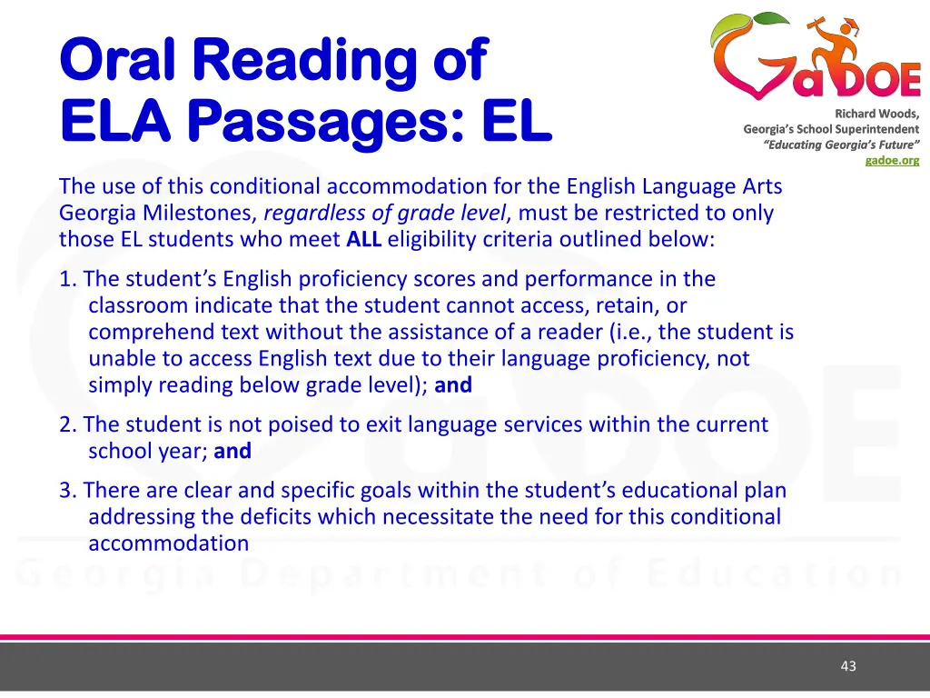 oral reading of oral reading of ela passages 1