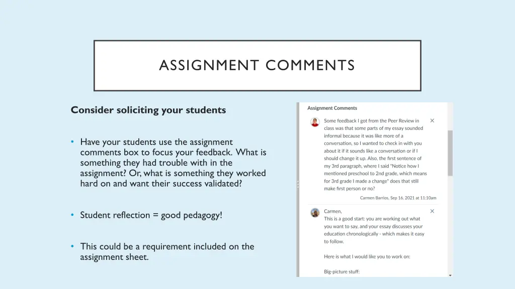 assignment comments 4