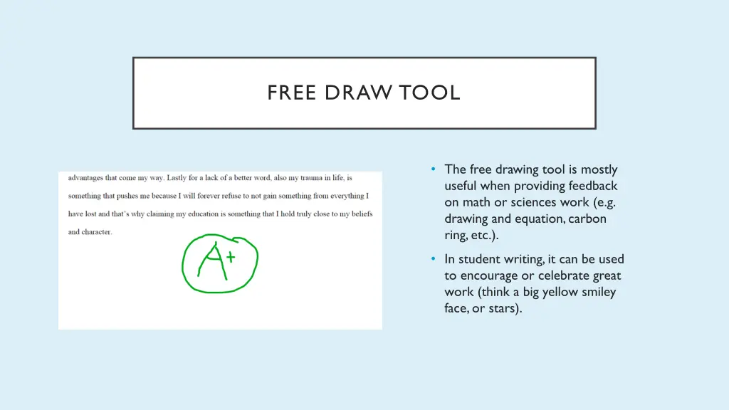 free draw tool