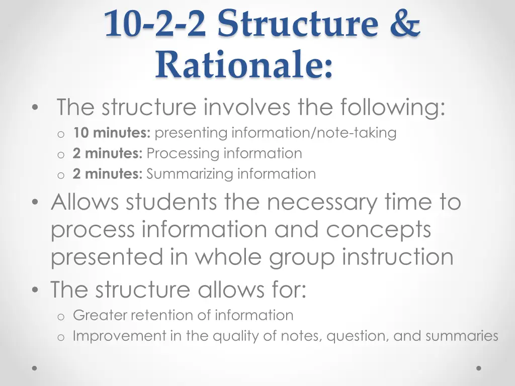 10 2 2 structure rationale the structure involves