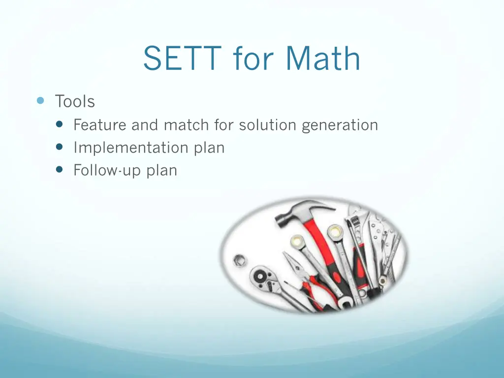 sett for math 3