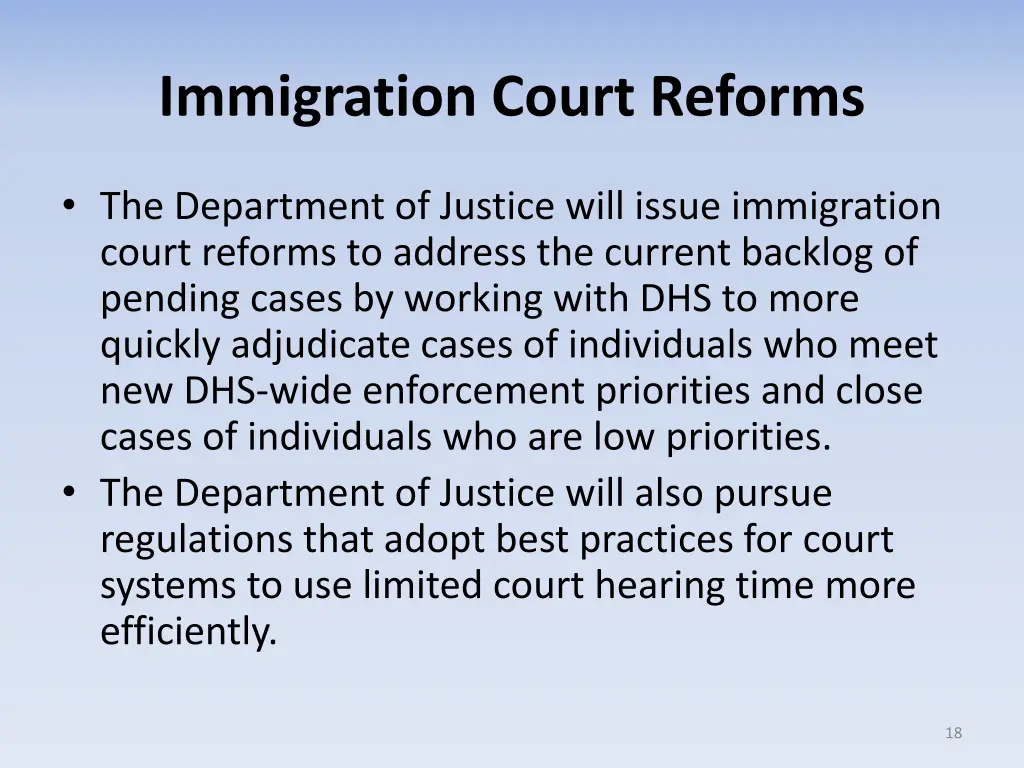 immigration court reforms