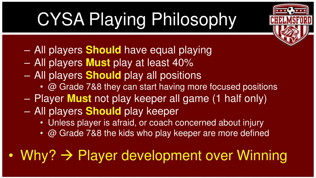 cysa playing philosophy