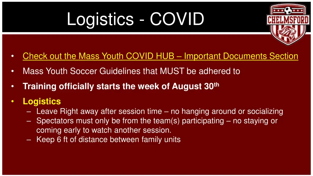 logistics covid