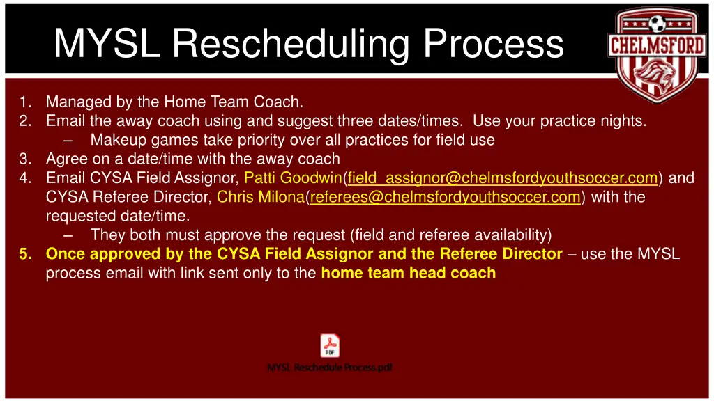 mysl rescheduling process 1