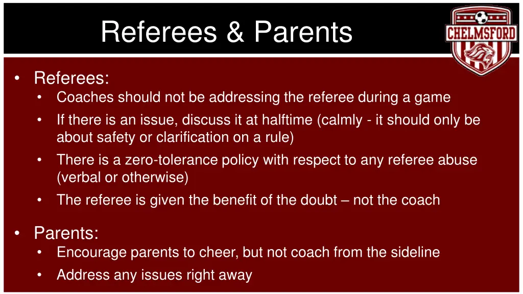 referees parents