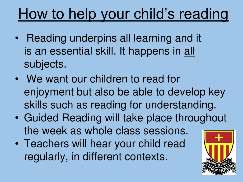 how to help your child s reading