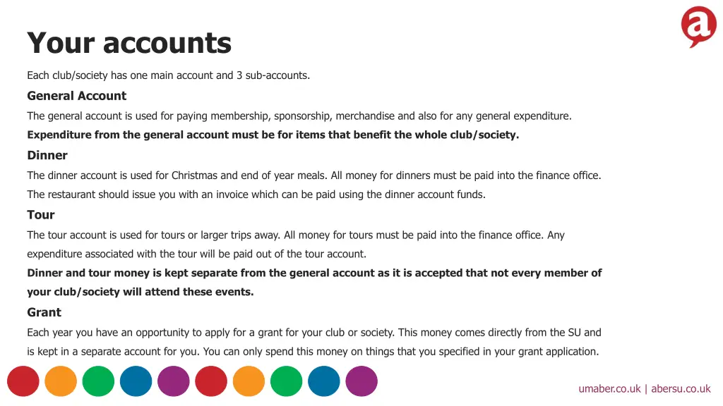 your accounts 1