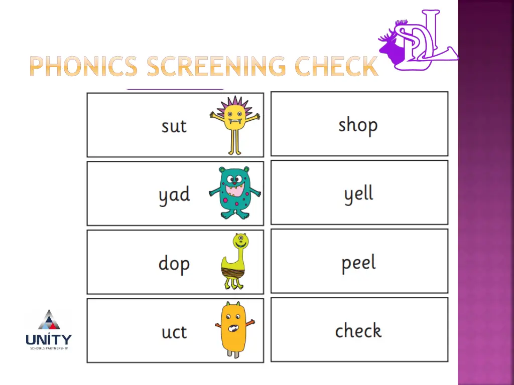 phonics screening check 1