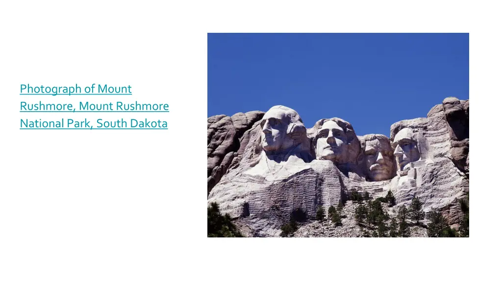 photograph of mount rushmore mount rushmore