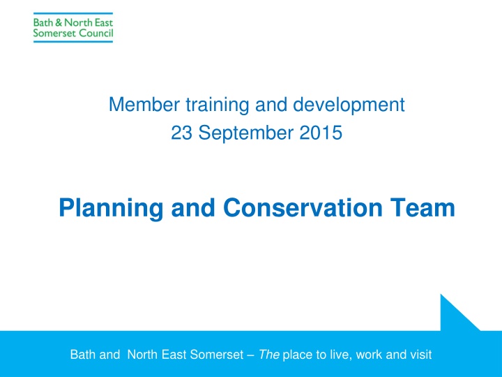 member training and development 23 september 2015