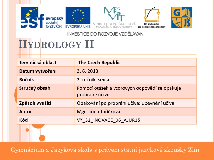 h ydrology ii