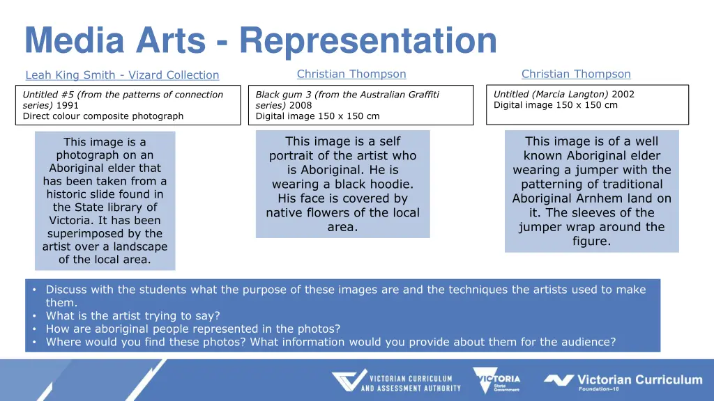 media arts representation