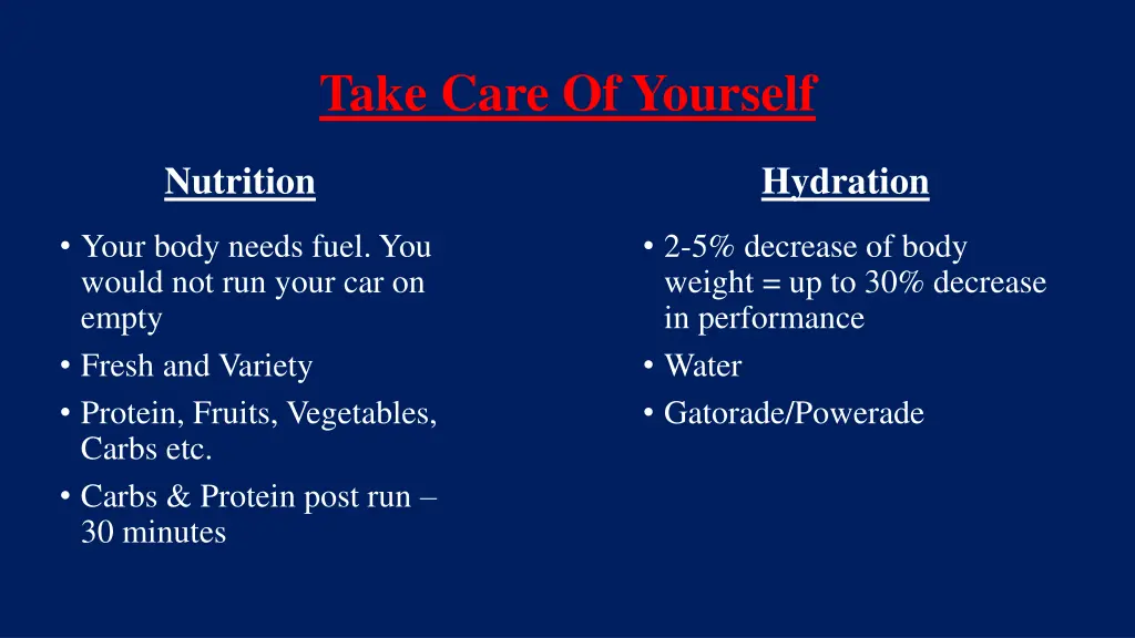 take care of yourself 1