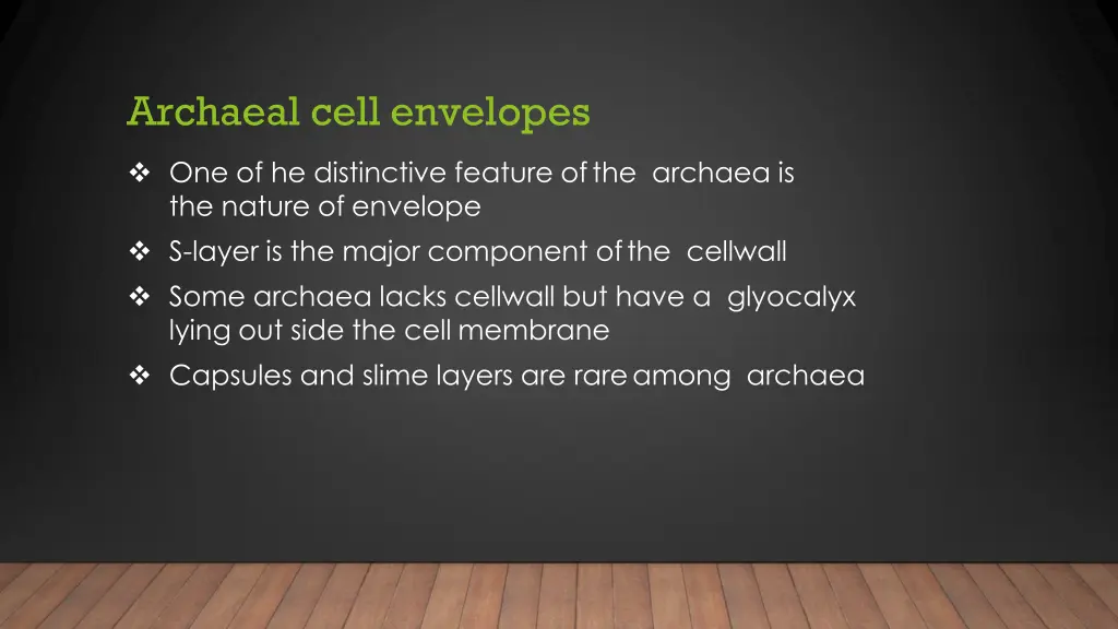 archaeal cell envelopes