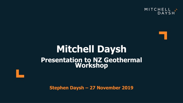 mitchell daysh presentation to nz geothermal