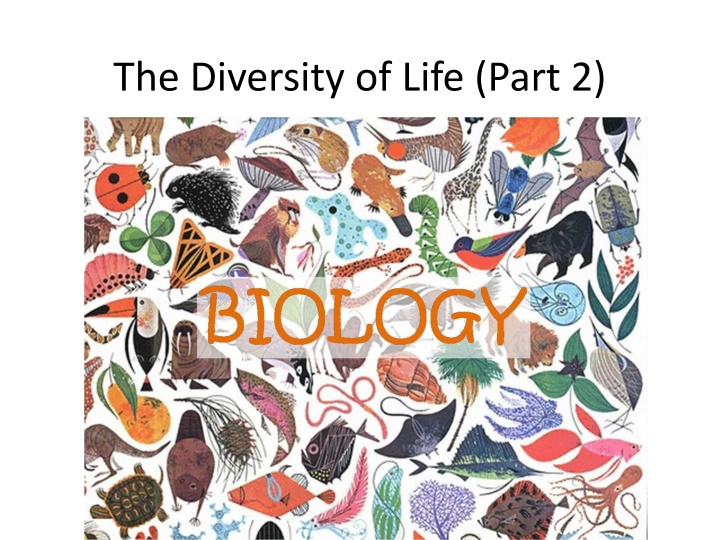 the diversity of life part 2