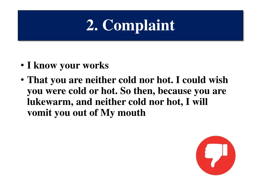 2 complaint