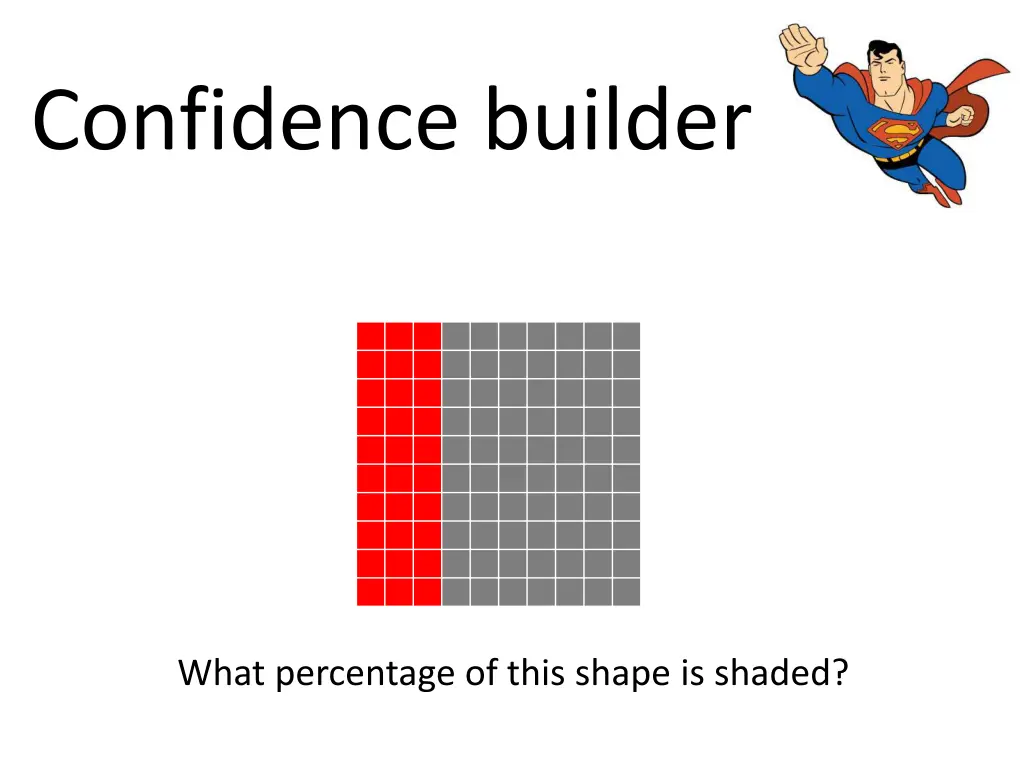 confidence builder 1