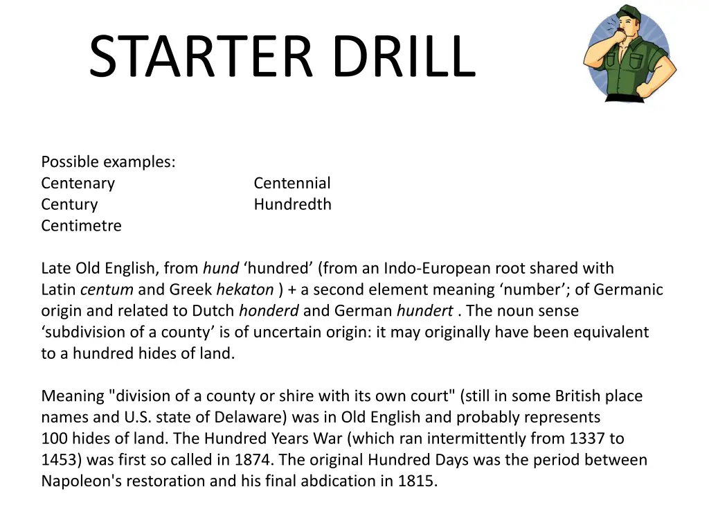 starter drill 1