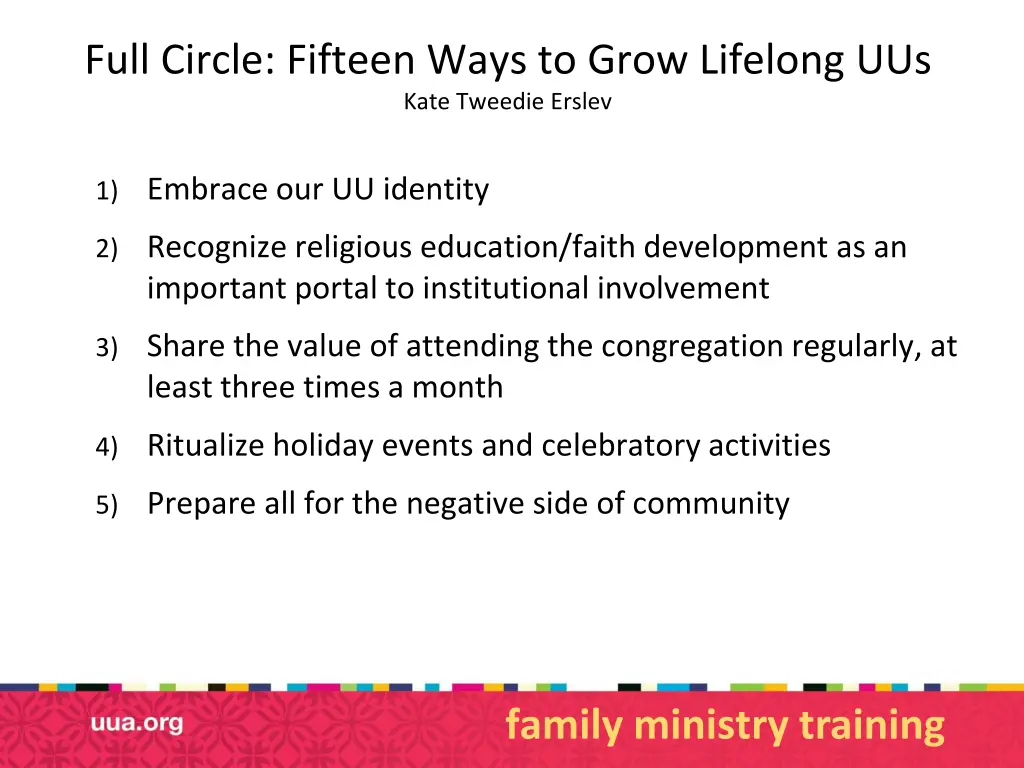 full circle fifteen ways to grow lifelong