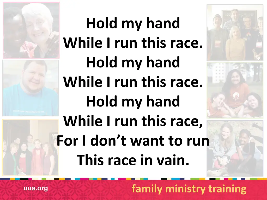 hold my hand while i run this race hold my hand