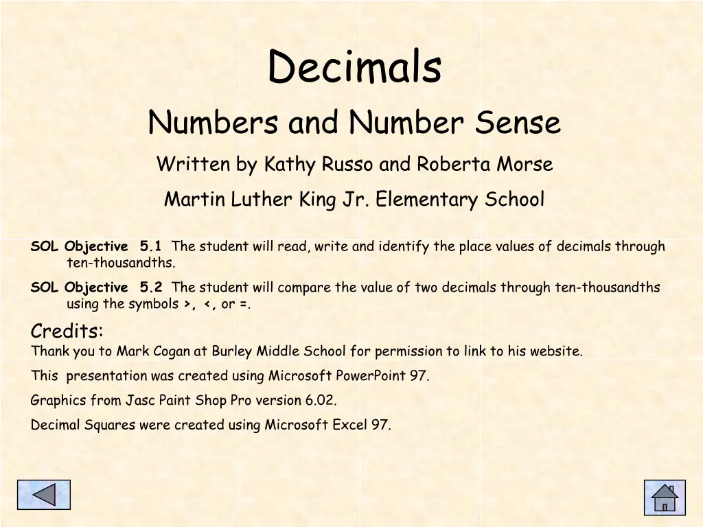 decimals