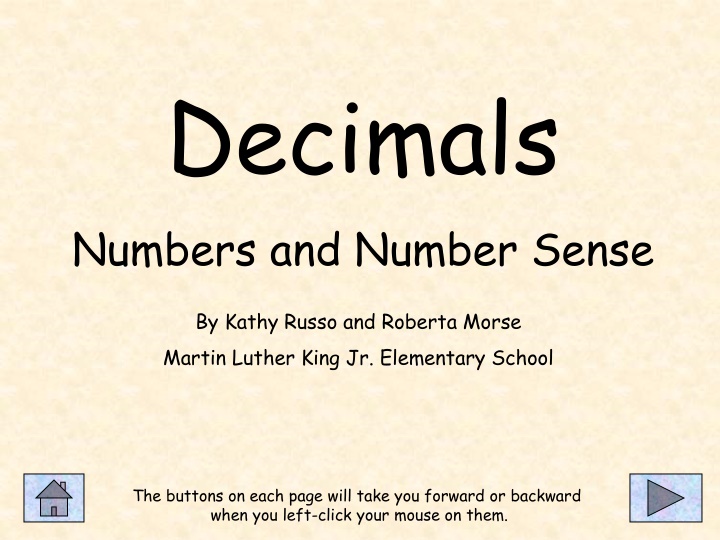 decimals numbers and number sense