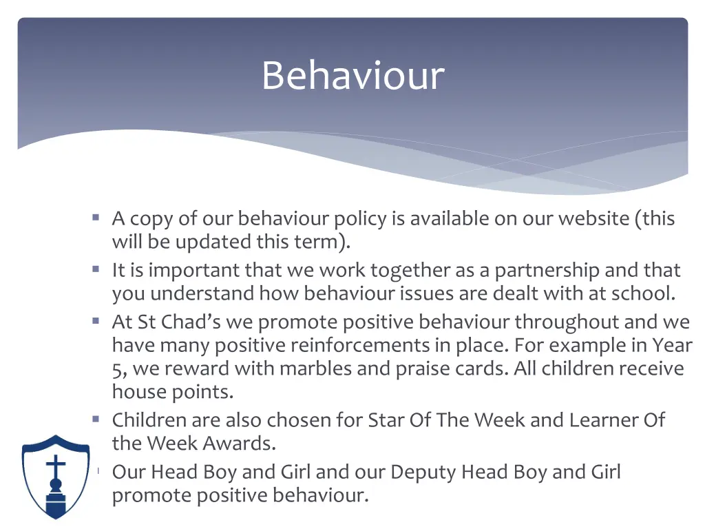 behaviour