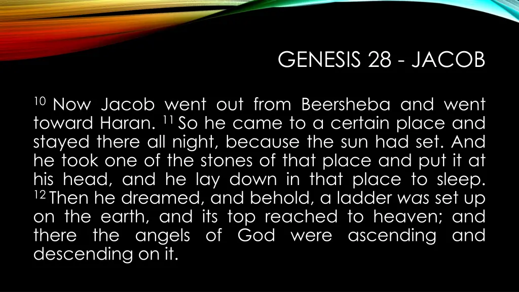 genesis 28 jacob