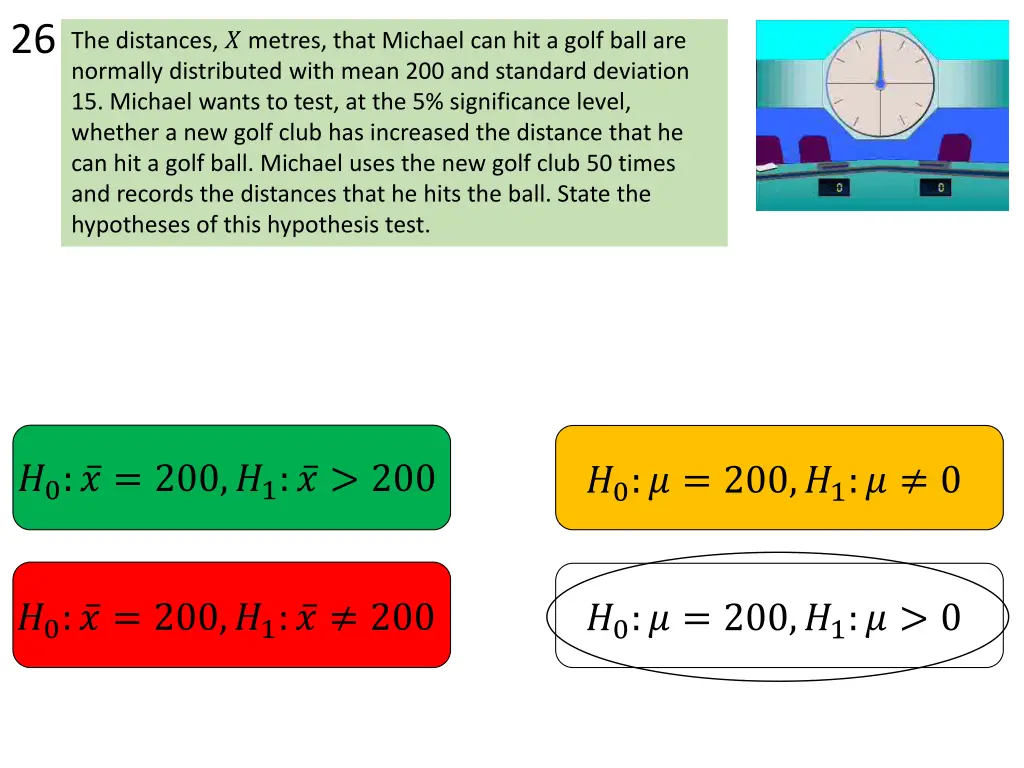 26 the distances metres that michael