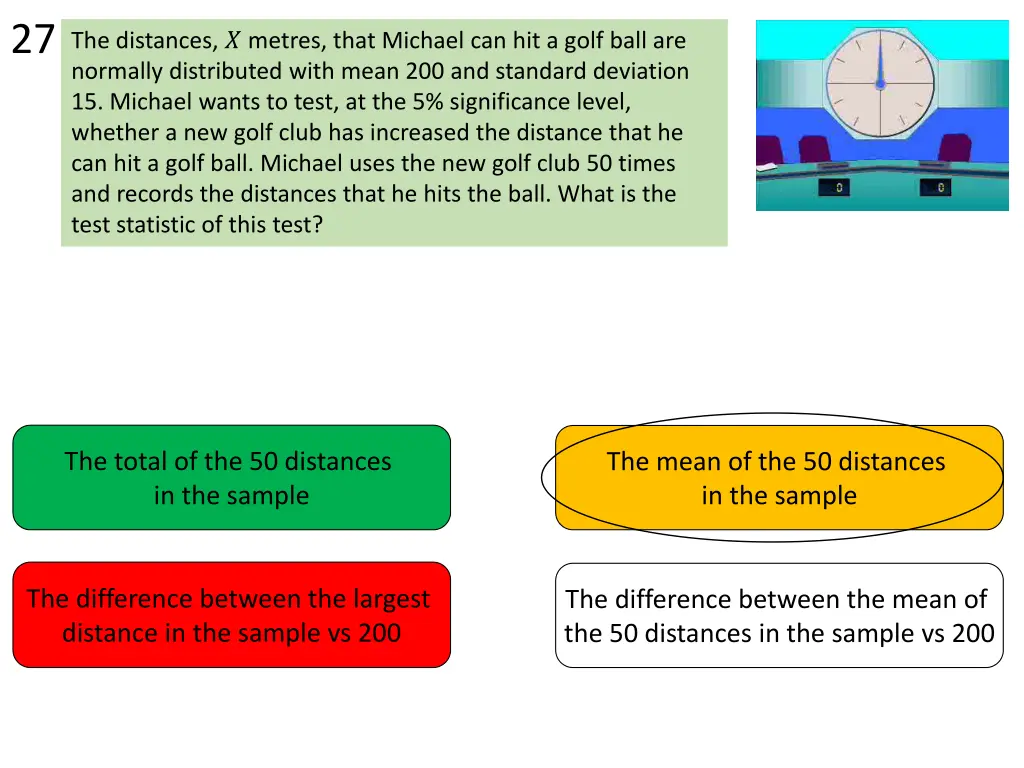 27 the distances metres that michael