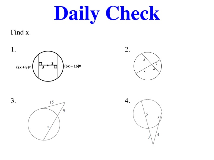 daily check