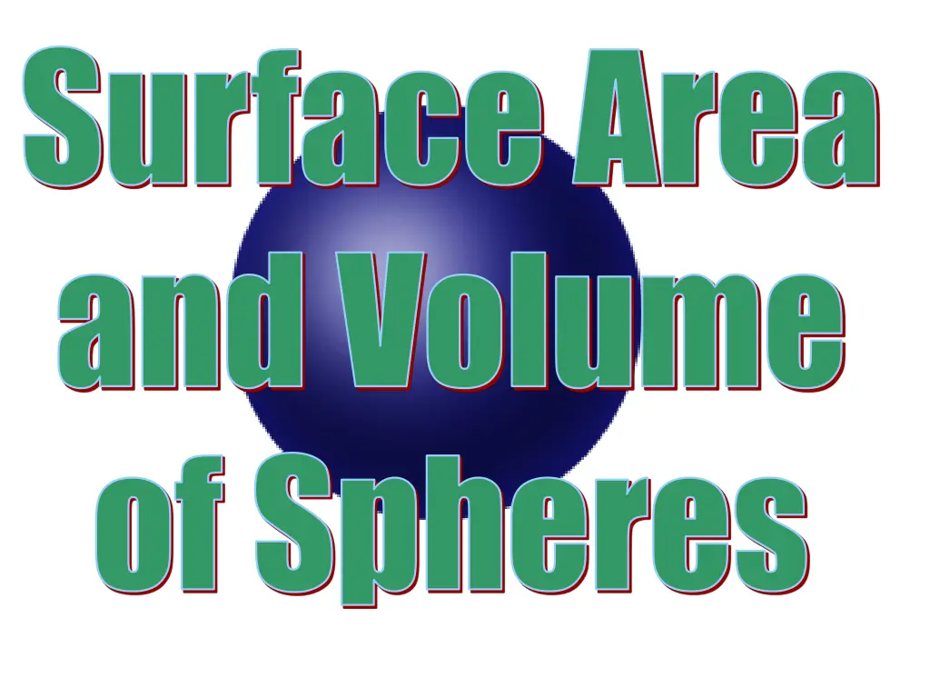 surface area