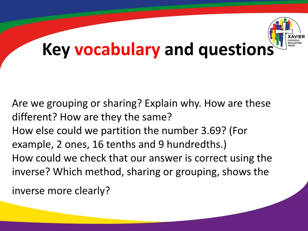 key vocabulary and questions 4